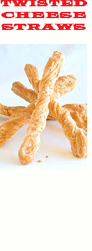 Twisted Cheese Straws
